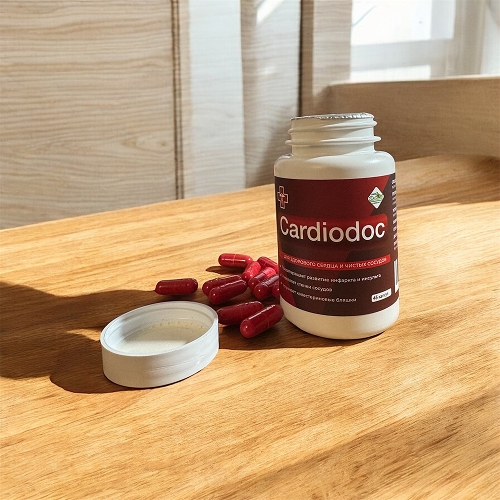 Упаковка Cardiodoc и капсулы